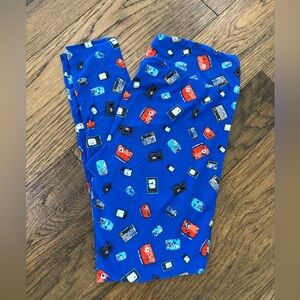 LuLaRoe Blue Printed Top